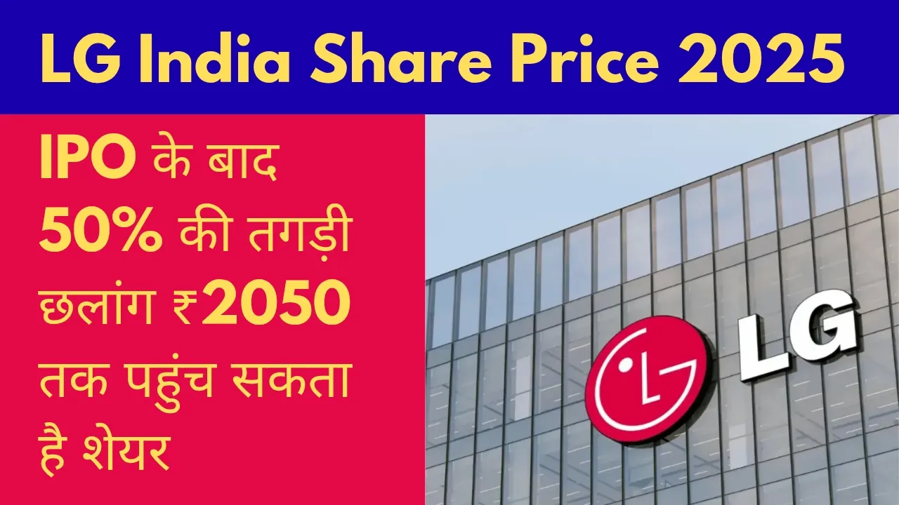 LG India Share Price 2025