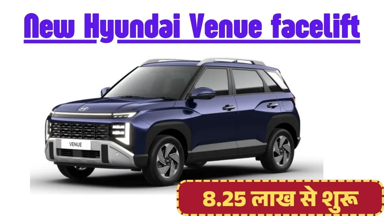 New Hyundai Venue facelift 2025